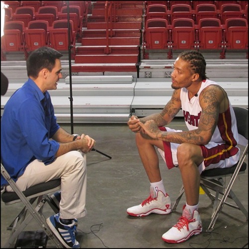 dash-heat:  Miami Heat Media Day 