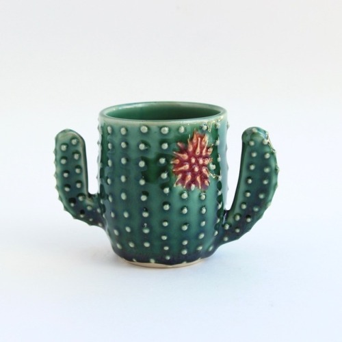 Porn photo littlealienproducts:  Cactus Shot Glass from