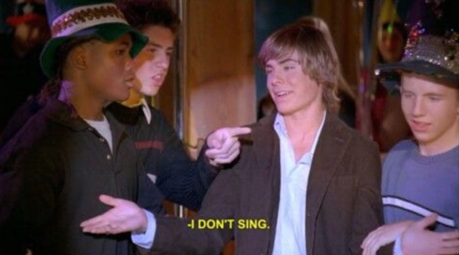 mischievousmaraudeers:never trust zac efron