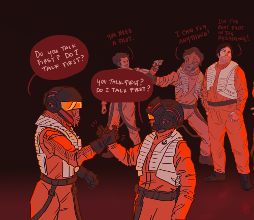 ohkayillustration:Halloween on D’QarI can only imagine how many times Poe has told everyone the epic