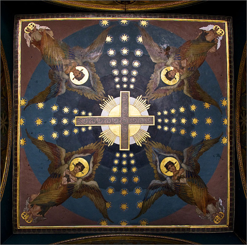 artist-kotarbinski:Ceiling at Kiev St. Vladimir Cathedral, Wilhelm Kotarbinski
