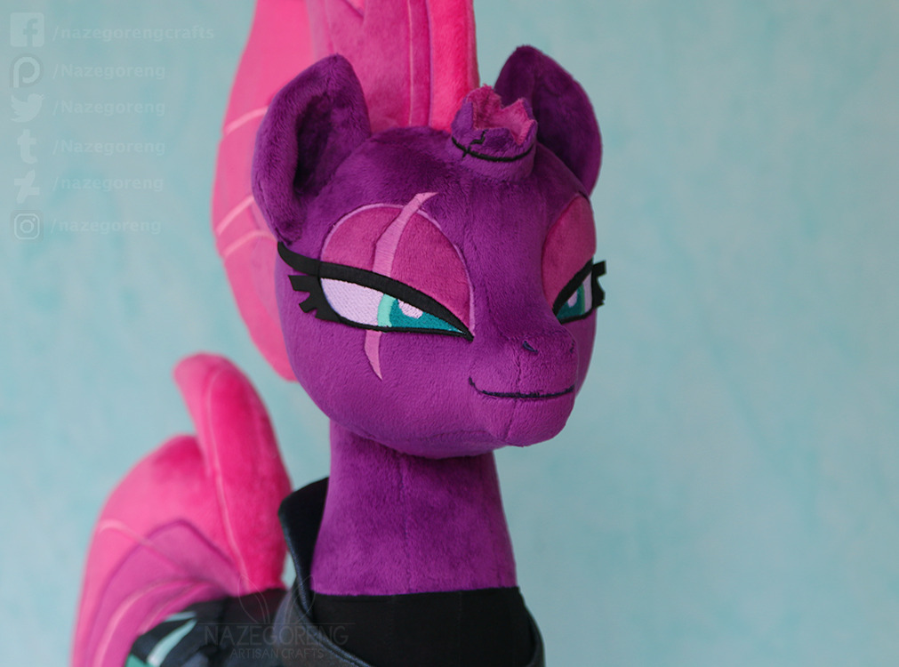 nazegoreng: Handmade Tempest Shadow Plushie I adore how this girl came out. What