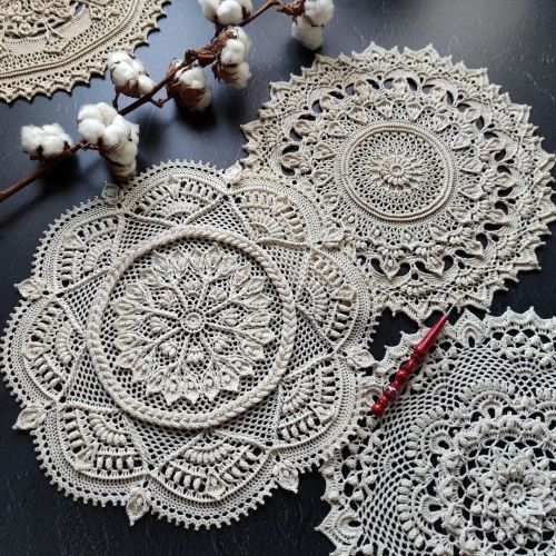 Роксана❤️Лилия❤️Марлена Схемы @lenamasterica_shop  #crochetdoilies #crochet #doily #pattern #doilypa