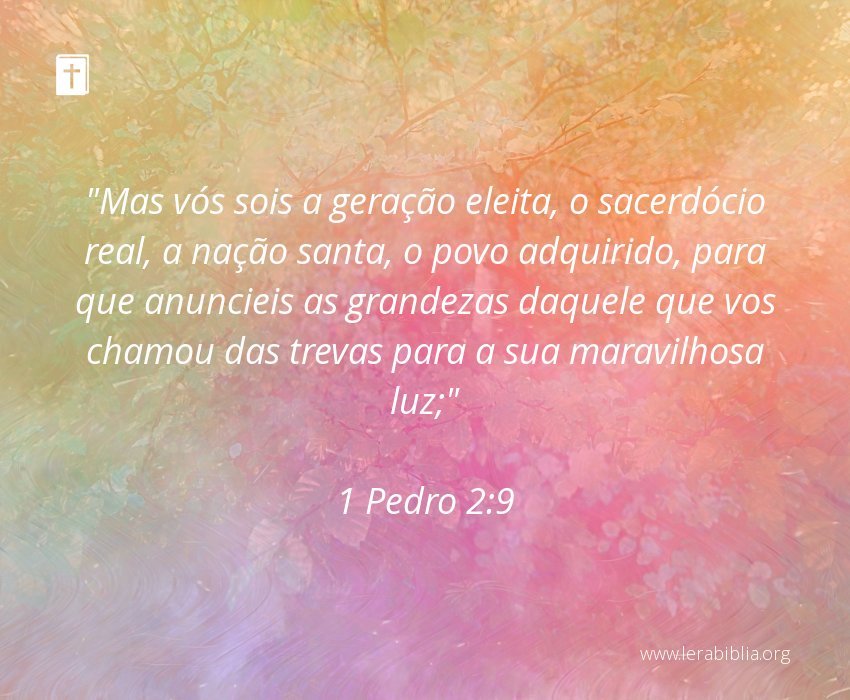 lerbiblia:  1 Pedro 2:9