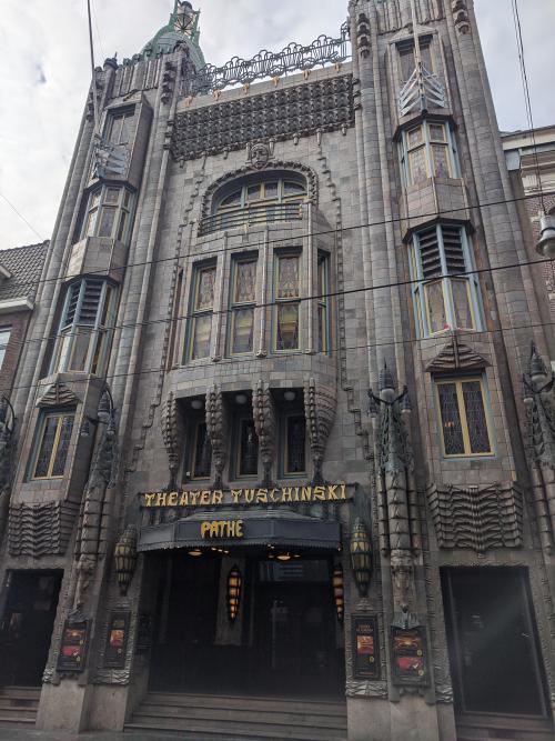 evilbuildingsblog:  Art Deco Tuschinski Theater Amsterdam.