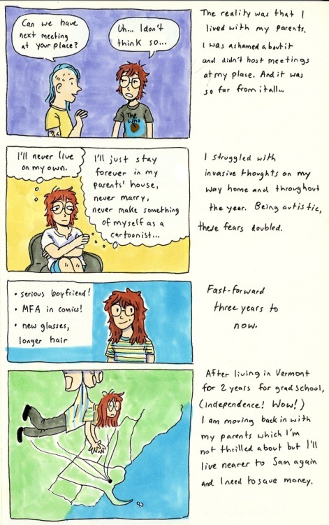 A comic about a time I questioned why I chose to be a cartoonist and the struggles of being &ls