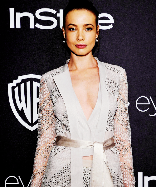 Stephanie Corneliussen attends the Amazon Studios Golden Globes Party at The Beverly Hilton Hotel on
