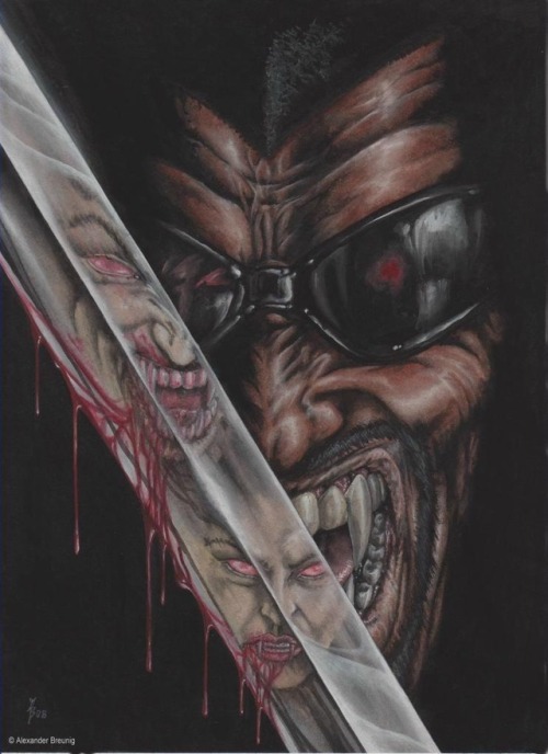 comicartgallery:Blade by Alexander Breunig