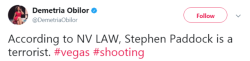 thetrippytrip: It’s important to admit that this man was a terrorist because people should know that white man with a riffle is probably a terrorist. White people are to blame for the most of mass shootings. Our leaders are trying to convince us that