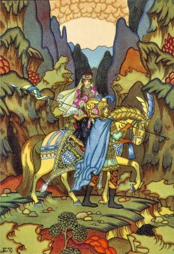 Russian-Style:  Boris Zvorykin - Illustration To “The Tale Of The Dead Princess