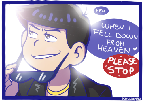 bromatsu:  he cant be stopped