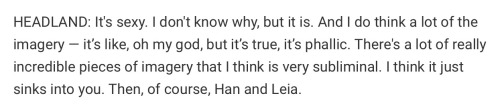 I Have Never Felt More Weirded Out By A Star Wars Interview In My Life