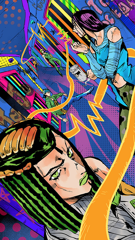 JoJo's Bizarre Encyclopedia on X: STONE OCEAN Opening Concept Art