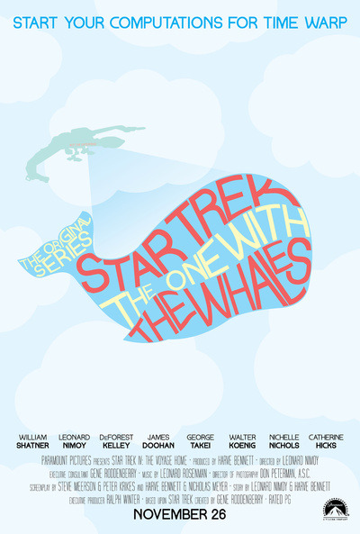 tos-fanart:nerdfelter:Have you seen Star Trek IV: The Voyage Home? You know, the one with the whales