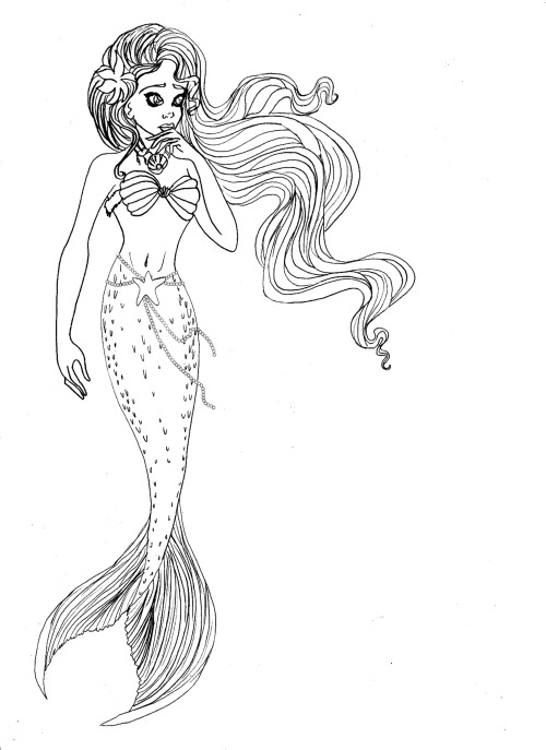 And here mermay! May is traditionally the fairies month, but mermay associated it to mermaids. I&rsq