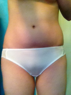 nakedcuddlezarethebestcuddlez:  Today’s panties (#24)  My last pair to share with you guys  They are beautiful, like you❤️❤️