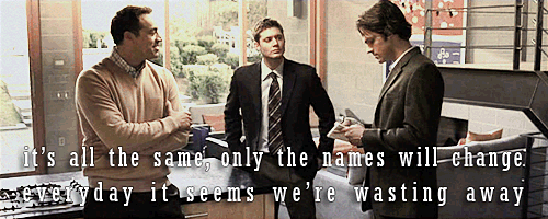 codependentsamanddean:  Another place where the faces are so cold I’d drive all