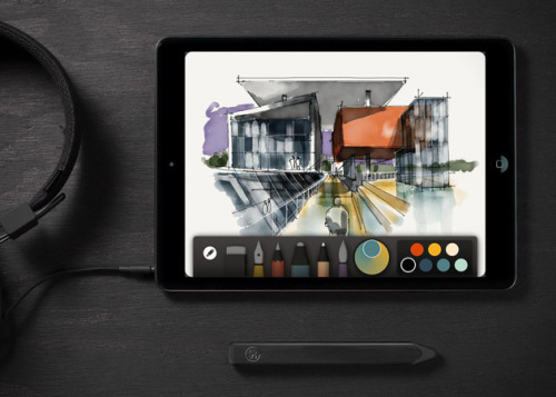 brain-food:  Pencil wooden stylus with eraser by Fiftythree