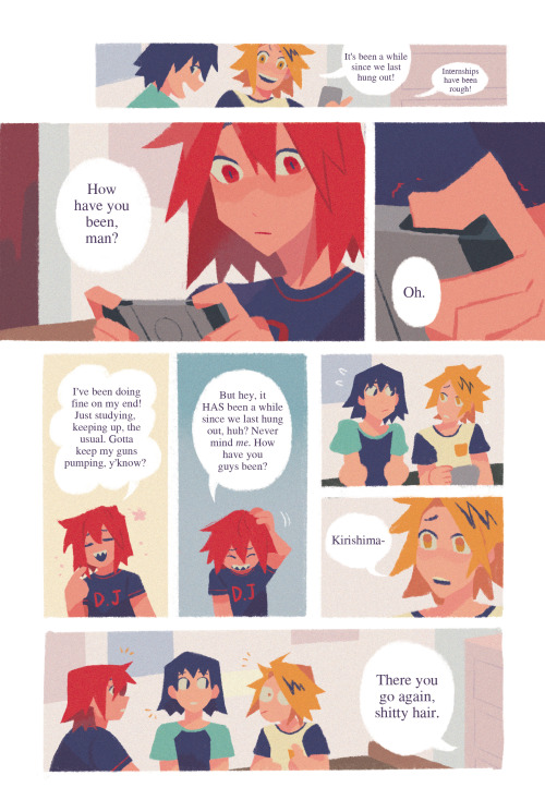 there’s no need to hide another comic i did for @recoveryzine​! i wanted to focus on the idea that t