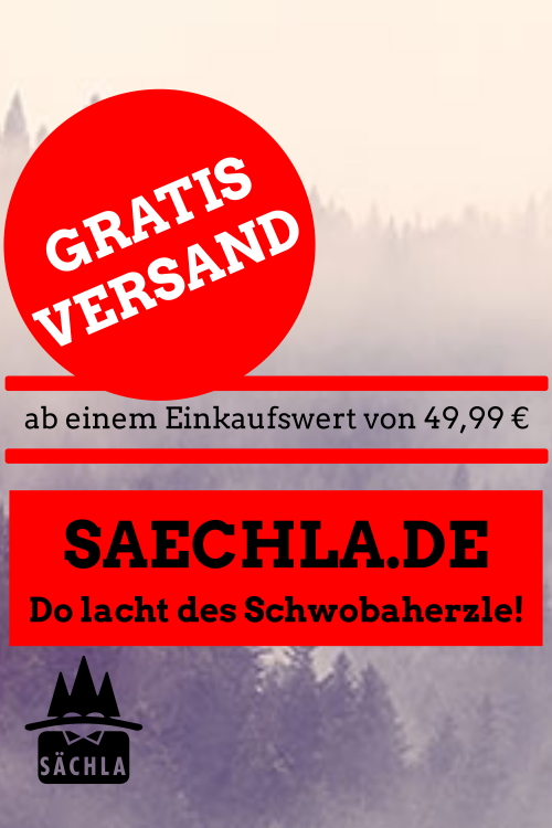 Ab sofort und auf unbestimmte Zeit gibt es bei saechla.de Gratis Versand ab einem Einkaufswert von 4