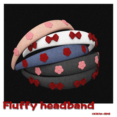 kikiw-sims:

[KIKIW]Fluffy headbandPost becomes public on  2/28/2022♥New mesh♥8 colors/2 styles♥Base game compatible♥Female♥HQ textures♥Custom thumbnails♥Recoloring Allowed: Yes - Do not include mesh♥DL:Patreon

（ VIPⅡ：Early access）

⭐Reuploading to any forum or website is not permitted.  Repacking is not permitted. 禁止分流到任何论坛和网站。禁止以任何形式打包分享。⭐ #accesorios#the sims#sims4 acc#acc #sims 4 cc #ts4 accessories#ts4 cas#ts4cc#headband#female#s4cc female #sims 4 female cc #ts4 female #ts4 cc female #sims4#thesims4#s4cc#sims