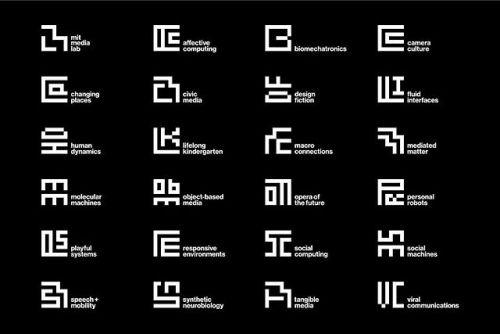 searchsystem: Michael Bierut / Pentagram / MIT Media Lab / Logotype / 2014