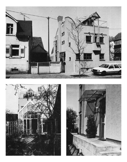 Single family house at Basler-Tor-StrasseDurlach - Karlsruhe, Baden-Württemberg, Germany; 1982Nikola