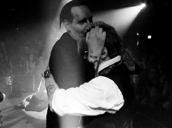 becauseitsjohnnydepp:  Johnny Depp &amp; Marilyn Manson in The Show