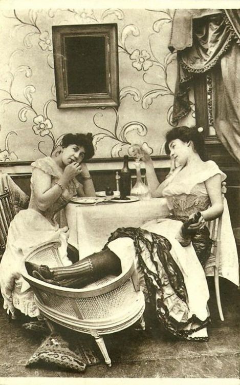 SCARLET LADIESI’ll be posting a small photo series of Edwardian-era madams and courtesans who made t