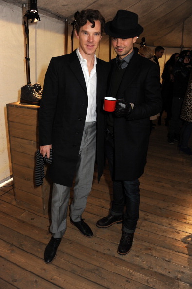 cumberbatchweb:deareje:Benedict Cumberbatch and Dominic Cooper attend the ‘BALLY Celebrates 60 Years