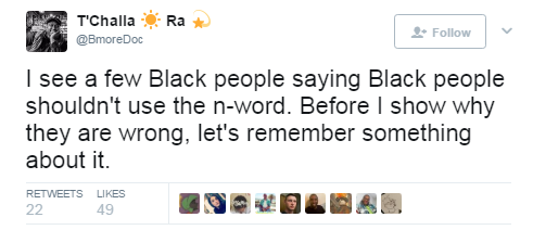 black-to-the-bones:And white people still use the word to dehumanize us and show us they still think