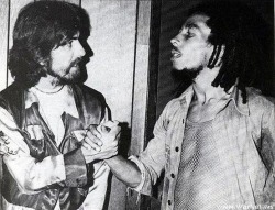 Iconic moment (George Harrison meets Bob