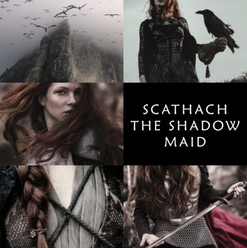 katybirdy95:(WOMEN FROM MYTHOLOGY) SCATHACH & AIFE (TWINS)“ Scathach was a warrior queen whose n
