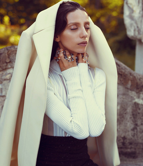 shirazade:Angela Sarafyan photographed by René & Radka