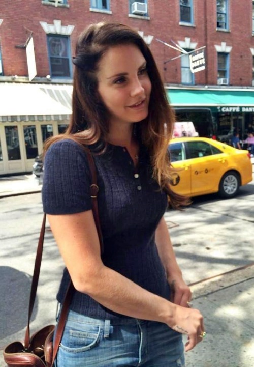 Lana Del Rey out in NY today (September 10)