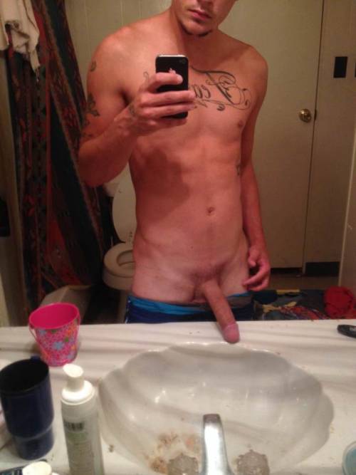 exposedstraightguys:  Guess he must be “fearless” of having his big dick exposed for the world to see! Follow me for more exposed straight guys!