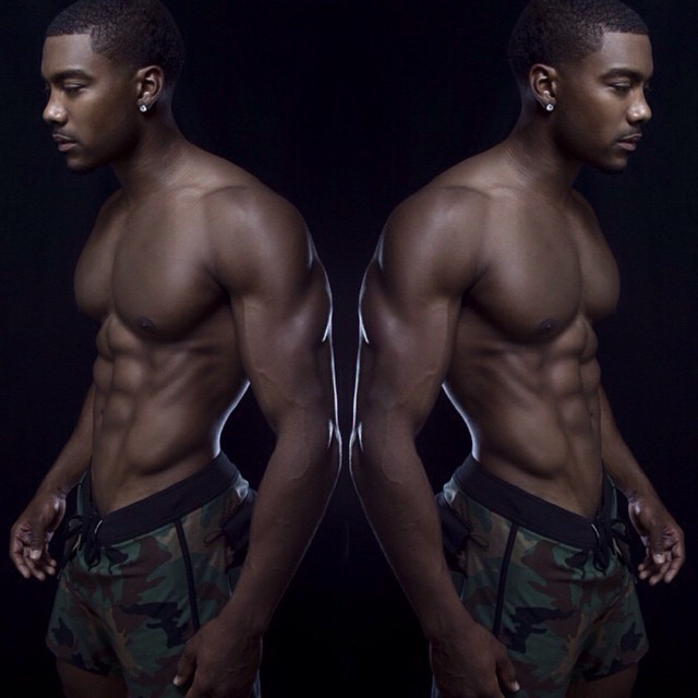 Sexy chocolate. I got a sexy chocolate man.