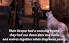 bluecadash:Ever since, the Dread Wolf thinks twice about playing his tricks when