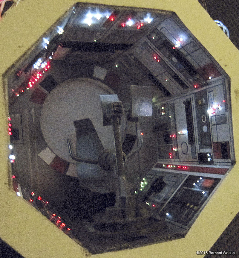 gameraboy:  Ridiculously detailed papercraft Millennium Falcon by Bernard Szukiel