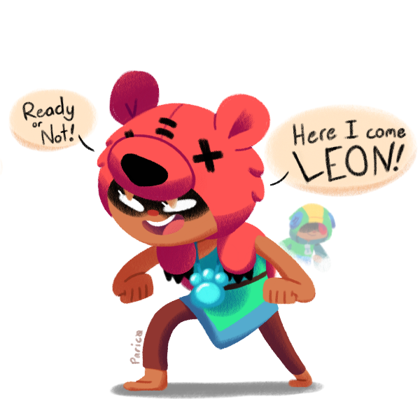 Nita And Leon Explore Tumblr Posts And Blogs Tumgir - brawl stars nita fanart