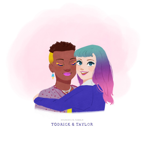 sparksflys:Todrick and Taylor !!!