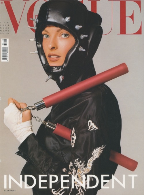 teacakes:  underappreciated vogue italia covers 