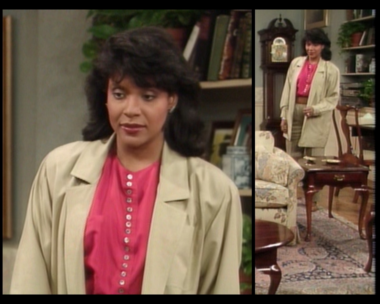 tabberwammer:  Phylicia Rashad’s pregnancy during Season 3 of The Cosby Show 