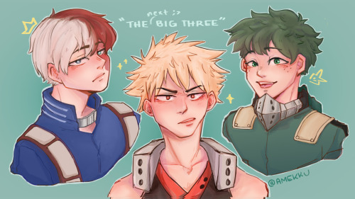 amekku:My three best bois ❤️+ cuz I’m excited for the new movie 