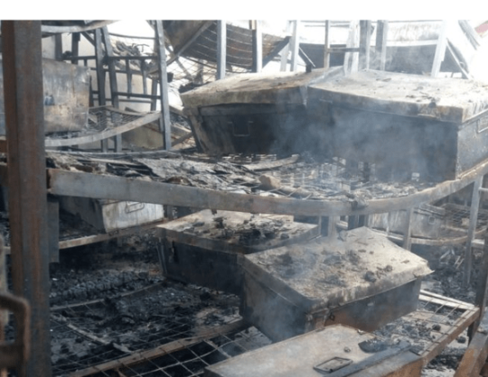 Fire Destroys Dormitory At Mabole Boys Secondary School