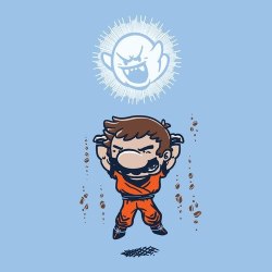 thenintendard:  Mario Spirit Bomb By: Everything Genkidama 