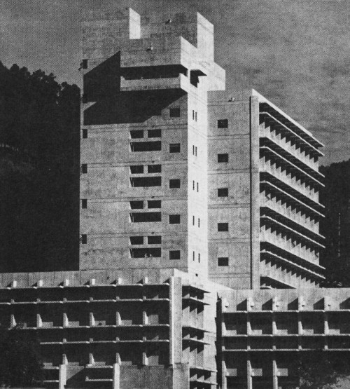 fuckyeahbrutalism: Wurster Hall, University of California, Berkeley, California, 1966 (Joseph Esheri