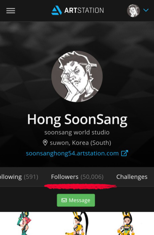 50K artists of Artstation. I thank you from my deepest heart.아트스테이션에 팔로우해주신 모든분들 진심으로 감사드립니다.Artstat