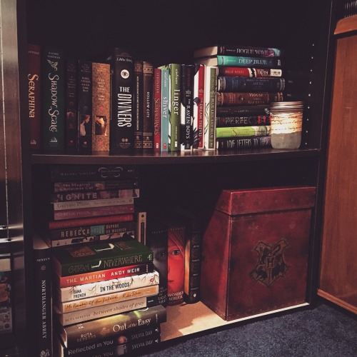 missdarcy87:I might be a little obsessed with my newly arranged shelves.