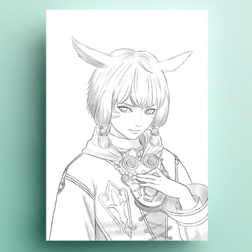 Y’shtola of Final Fantasy XIV I think she is an interesting character with a unique desig